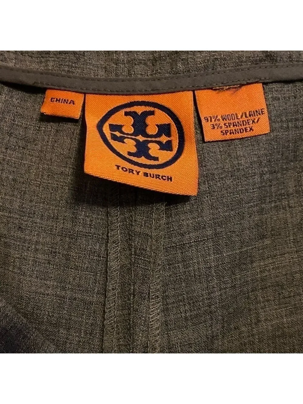 Tory Burch Gray Wool Blend Pants | Size M/L (See Measurements) EUC
